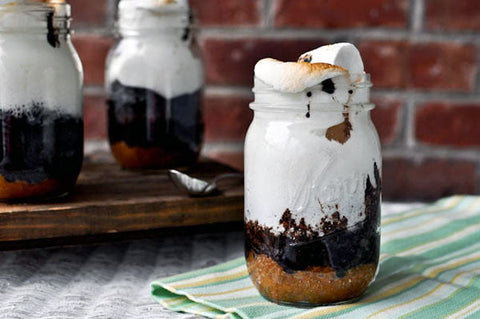 S'mores in a Jar dessert