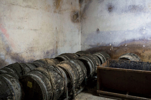 Ancient wine casks