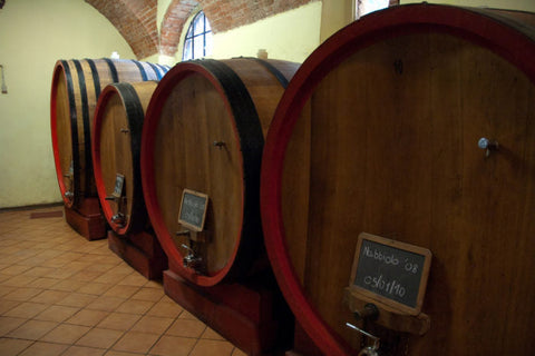 Large wine casks
