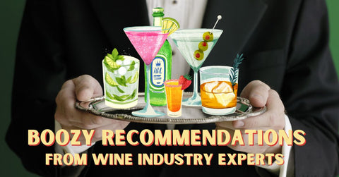 Cocktail tray graphic reading 