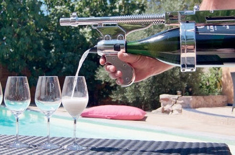 Champagne blaster gun