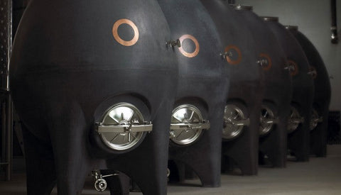 Concrete egg wine tanks