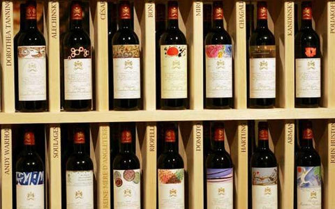 First growth bordeaux wine collection from Chateau Mouton Rothschild