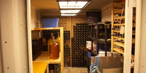 Wine cellar bunker