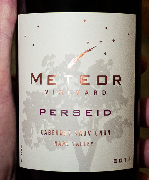 Meteor Vineyard Cabernet Sauvignon Perseid Napa Valley 2014 Wine - Last Bottle