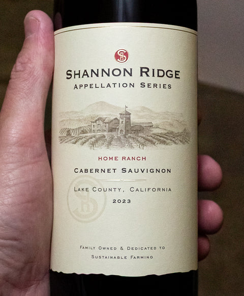 Shannon Ridge Apppellation Series Cabernet Sauvignon Home Ranch Lake County 2023 Wine - Last Bottle