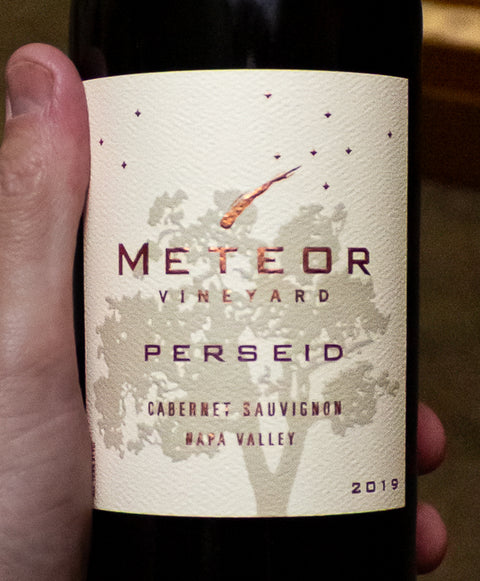 Meteor Vineyard Perseid Cabernet Sauvignon Napa Valley 2019 Wine - Last Bottle