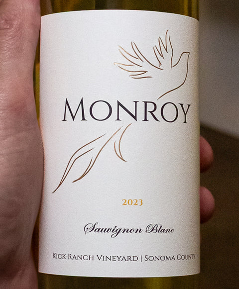 Monroy Wines Sauvignon Blanc Kick Ranch Vineyard Sonoma County 2023 Wine - Last Bottle