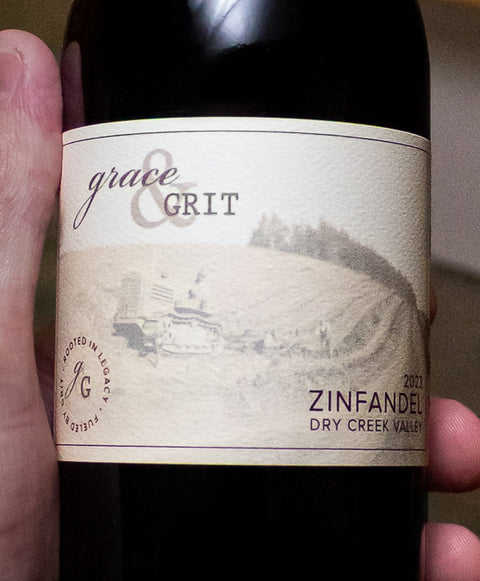 Grace & Grit Zinfandel Dry Creek 2023 Wine - Last Bottle