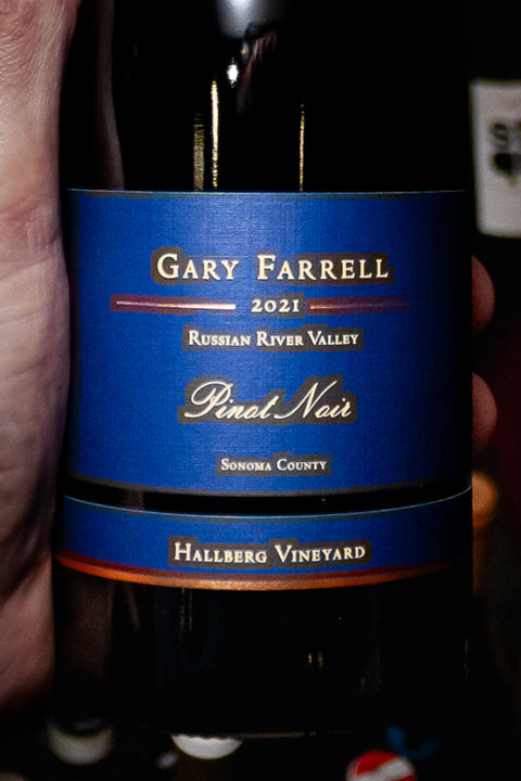 Gary Farrell Pinot Noir Hallberg Vineyard Russian River Valley 2021 Wine - Last Bottle