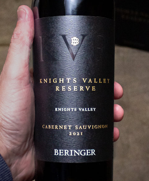 Beringer Cabernet Sauvignon Reserve Knights Valley Vineyard Knights Valley 2021 Wine - Last Bottle