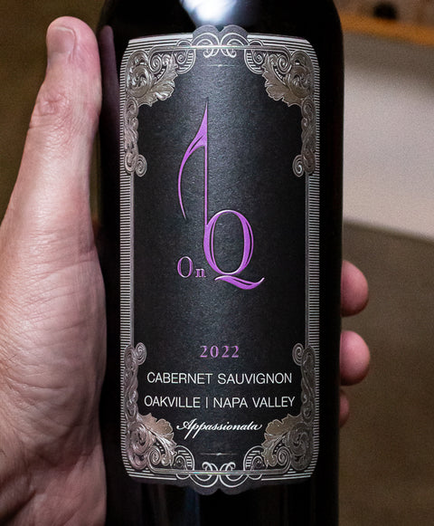 On Q Cabernet Sauvignon Appassionata Oakville Napa Valley 2022 Wine - Last Bottle