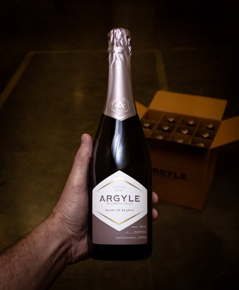 Argyle Blanc de Blancs Spirit Hill Vineyards Eola-Amity Hills Willamette Valley 2020 Wine - Last Bottle
