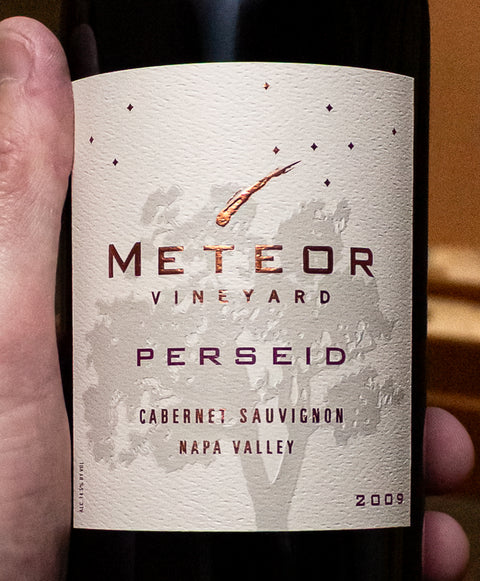 Meteor Vineyard Cabernet Sauvignon Perseid Napa Valley 2009 Wine - Last Bottle