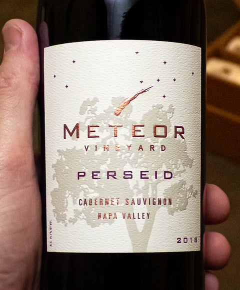 Meteor Vineyard Cabernet Sauvignon Perseid Napa Valley 2018 Wine - Last Bottle