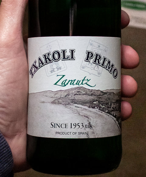 Txakoli Primo Zarautz Spain 2024 Wine - Last Bottle