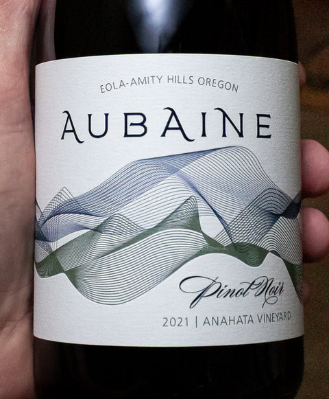 Aubaine Pinot Noir Anahata Vineyard Eola-Amity Hills 2021 Wine - Last Bottle