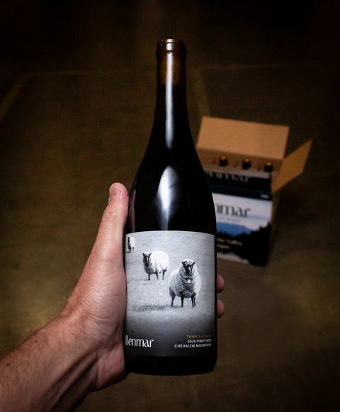 Benmar Pinot Noir Three's a Treibh Chehalem Mountains Willamette Valley 2024 Wine - Last Bottle
