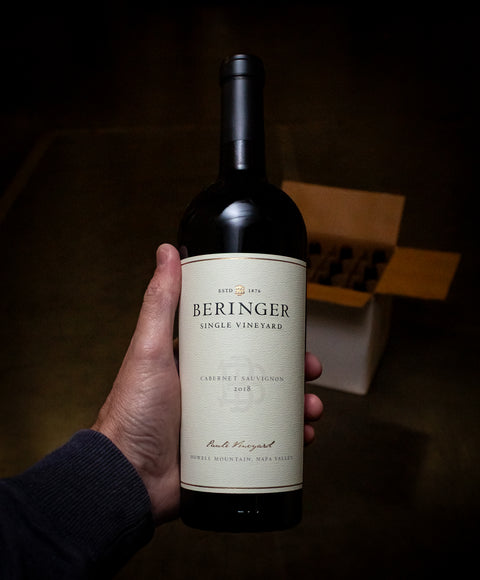 Beringer Cabernet Sauvignon Pauli Vineyard Howell Mountain Napa Valley 2018 Wine - Last Bottle
