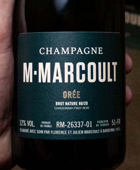 Champagne M. Marcoult Orée Brut Nature Barbonne-Fayel NV Wine - Last Bottle