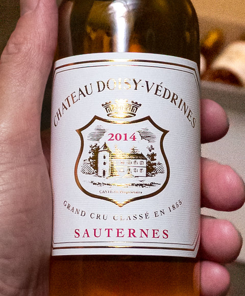 Château Doisy-Védrines Sauternes 2014 (Half Bottle 375mL) Wine - Last Bottle