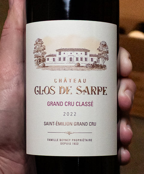 Château Clos de Sarpe Saint-Émilion Grand Cru 2022 Wine - Last Bottle