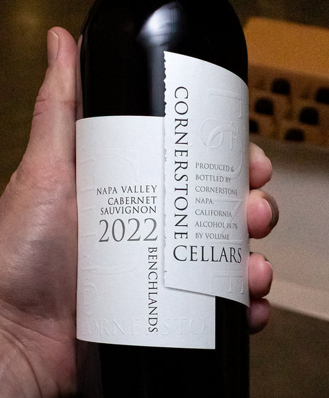 Cornerstone Cellars Cabernet Sauvignon Benchlands Napa Valley 2022 Wine - Last Bottle
