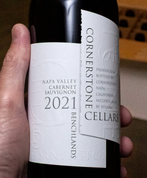Cornerstone Cellars Cabernet Sauvignon Benchlands Napa Valley 2021 Wine - Last Bottle