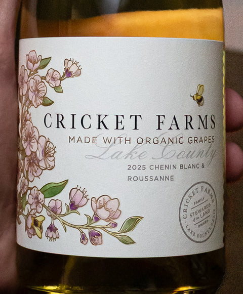 Cricket Farms White Blend Lake County 2025 Wine - Last Bottle
