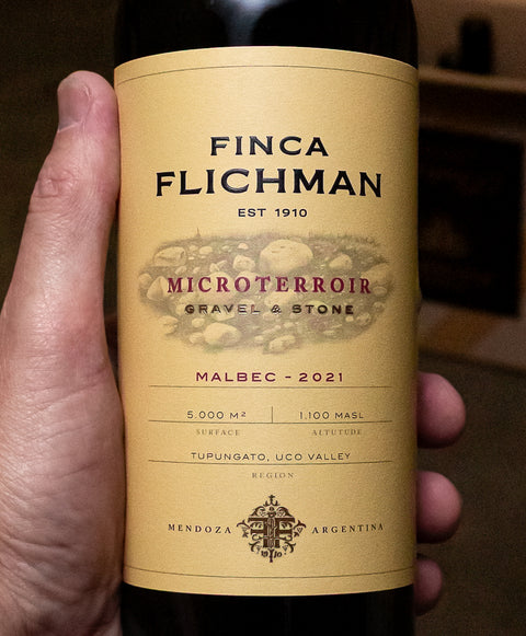Finca Flichman Malbec Dedicado Microterroir Gravel & Stone Mendoza 2021 Wine - Last Bottle