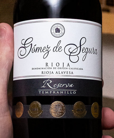 Gómez de Segura Rioja Reserva 2021 Wine - Last Bottle