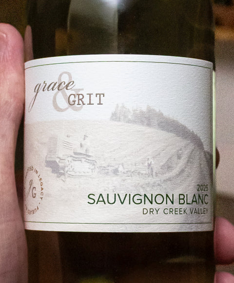 Grace & Grit Wines Sauvignon Blanc Dry Creek Valley 2025 Wine - Last Bottle