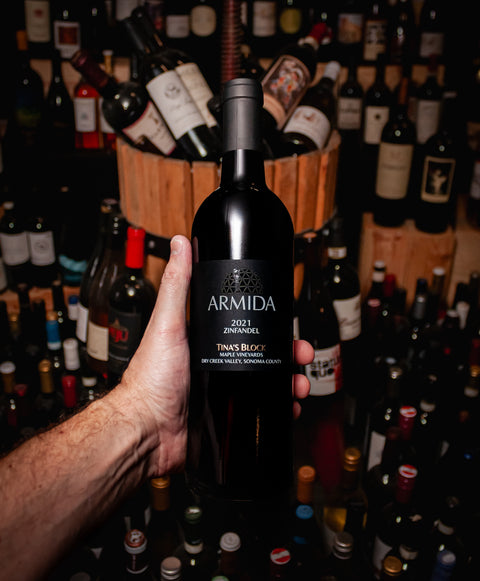 Armida Zinfandel Tina's Block Maple Vineyards Dry Creek Valley 2021 Wine - Last Bottle