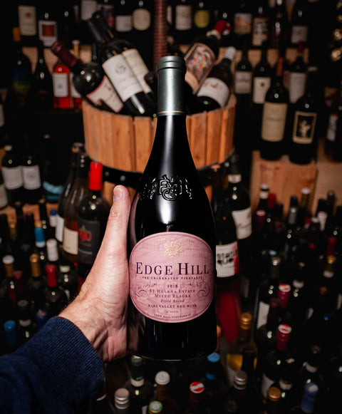 Edge Hill Red Blend Mixed Blacks Napa Valley 2018 Wine - Last Bottle