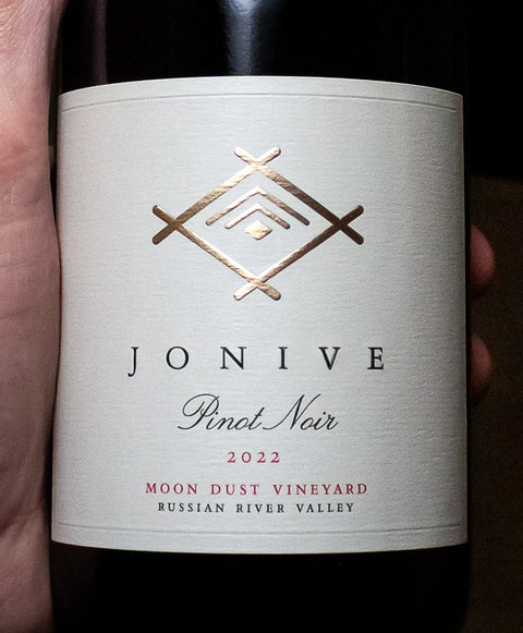Jonive Pinot Noir Moon Dust Vineyard Russian River Valley 2022 Wine - Last Bottle