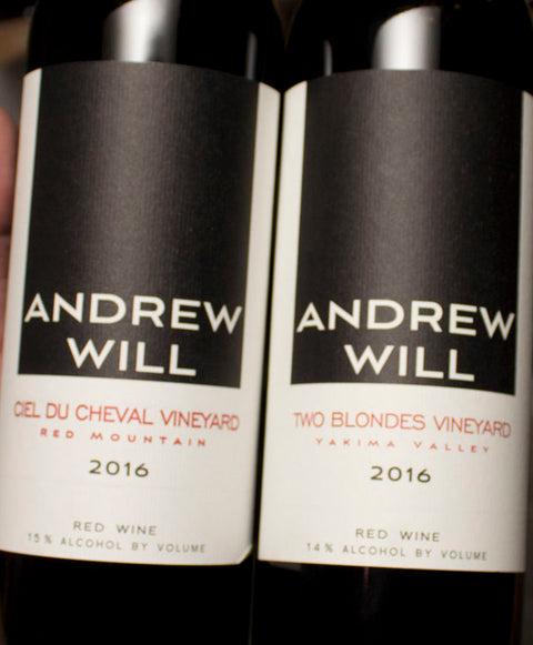 Andrew Will 2016 (2 Bottle Combo) Wine - Last Bottle