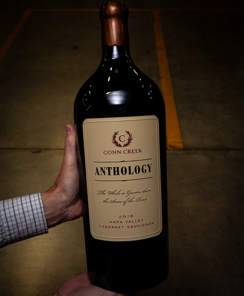 Conn Creek Anthology Cabernet Sauvignon Etched Napa Valley 2016 (6 Liters) Wine - Last Bottle