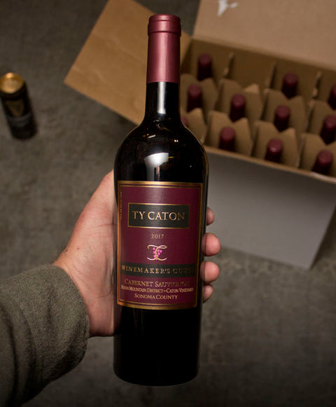 Ty Caton Cabernet Sauvignon Winemaker's Cuvee Estate Moon Mountain District 2017