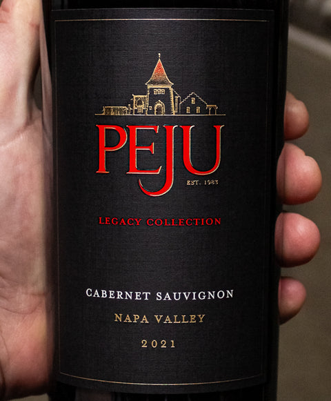 Peju Winery Cabernet Sauvignon Legacy Collection Napa Valley 2021 Wine - Last Bottle