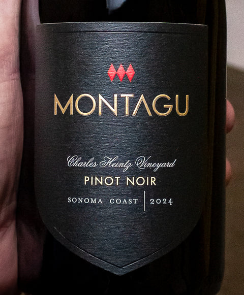 Montagu Pinot Noir Charles Heintz Vineyard Sonoma Coast 2024 Wine - Last Bottle