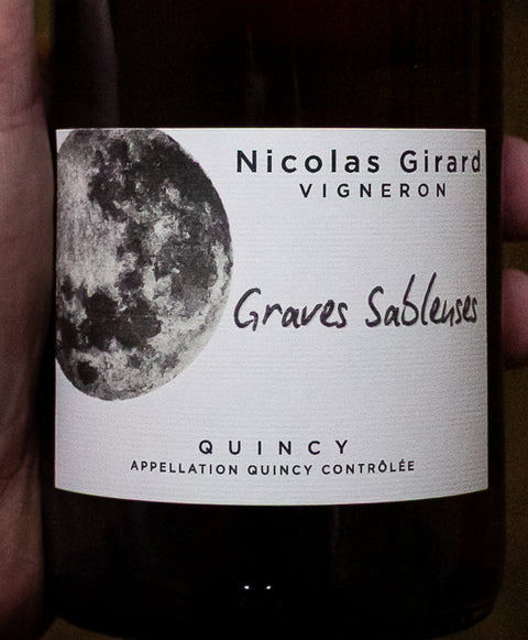 Nicolas Girard Graves Sableuses Quincy Blanc 2024 Wine - Last Bottle