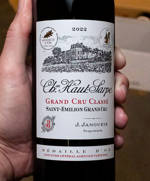 Chateau Haut-Sarpe Saint-Émilion Grand Cru 2022 Wine - Last Bottle
