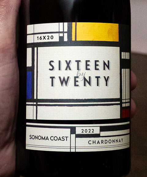 Sixteen by Twenty Chardonnay Sonoma Coast 2022 Wine - Last Bottle