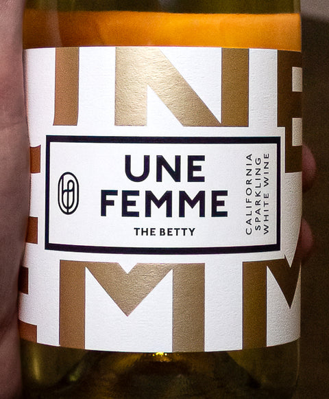 Une Femme Sparkling The Betty California NV Wine - Last Bottle