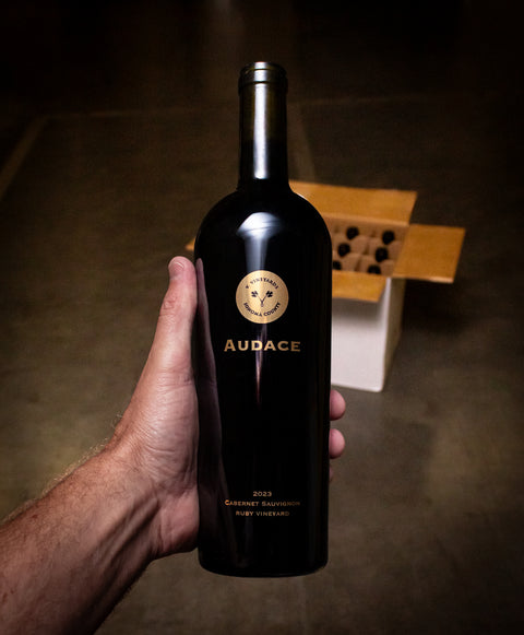 V. Vineyards Cabernet Sauvignon Audace Ruby Vineyard Sonoma County 2023 Wine - Last Bottle
